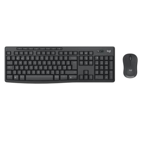 Logitech MK370 Wireless Keyboard and Mouse Desktop Kit, Programmable Keys, Multimedia, Spill Resistant, 1000 DPI Mouse Logitech MK370 Wireless Keyboard and Mouse Desktop Kit, Programmable Keys, Multimedia, Spill Resistant, 1000 DPI Mouse